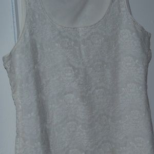 White Flower designed Shirt